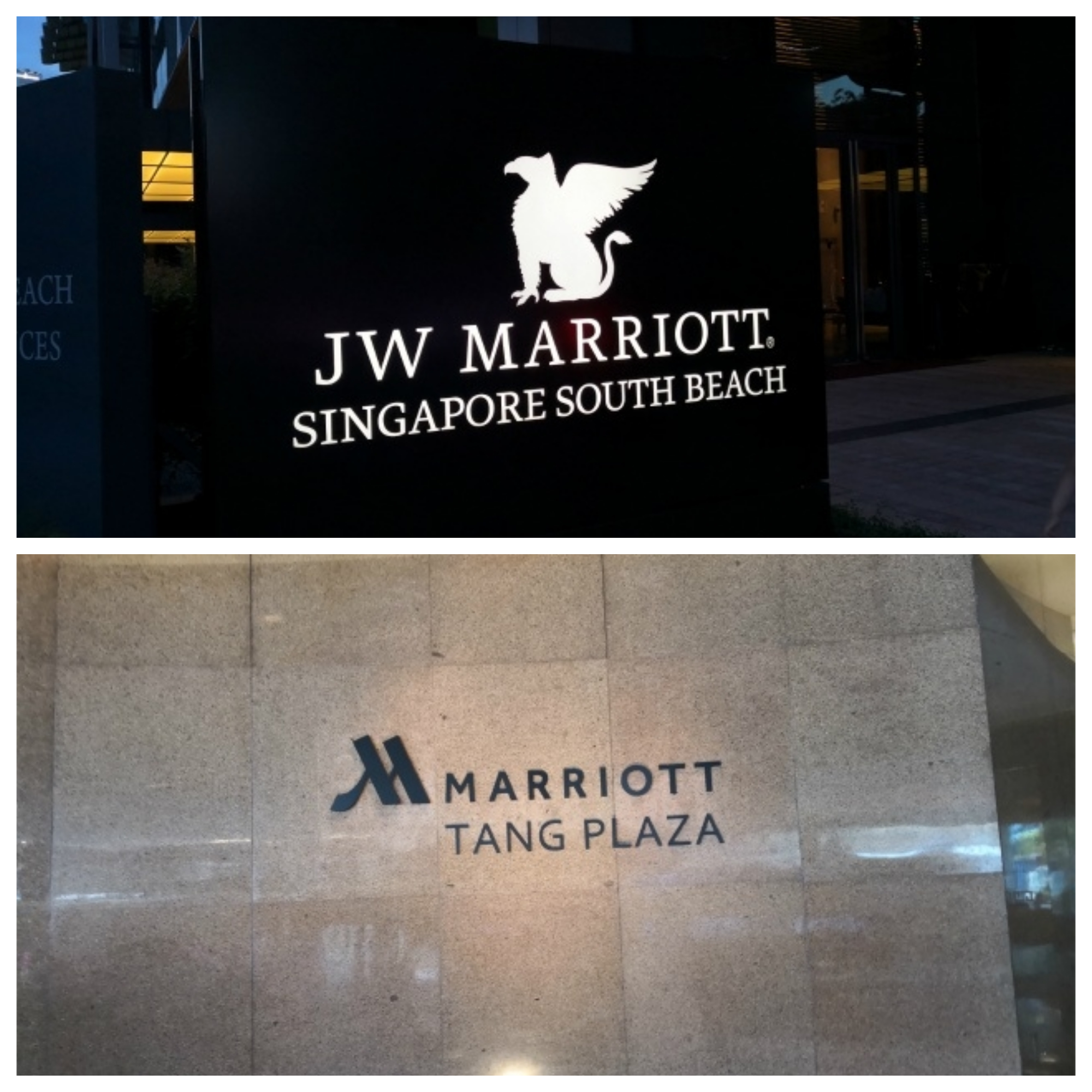 シンガポールのホテル Jwとマリオットを徹底比較 どっちがおすすめ