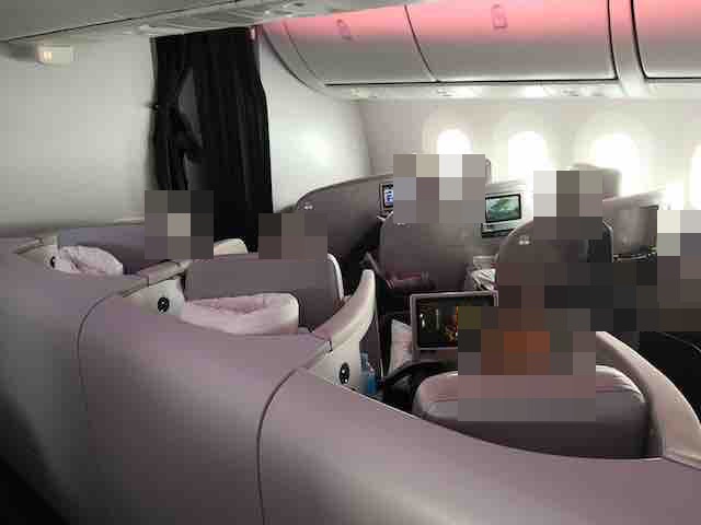 ニュージーランド航空 ビジネスクラス搭乗記 87 9の感想 座席 アメニティなど 成田 オークランド