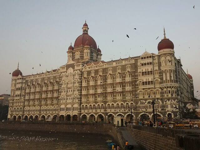 ムンバイのタージマハルホテル外観